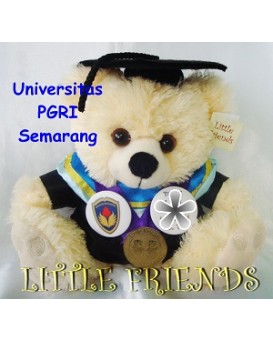 Boneka Wisuda Universitas PGRI Semarang (25 cm)